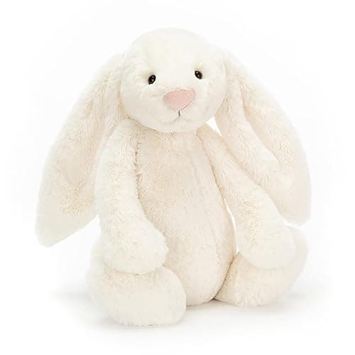 Jellycat Bashful Cream Bunny Stuffed Animal, Large 14 inches - Rabbit and Bunny Plush Toy - Classic Children's Gift - Image 1
