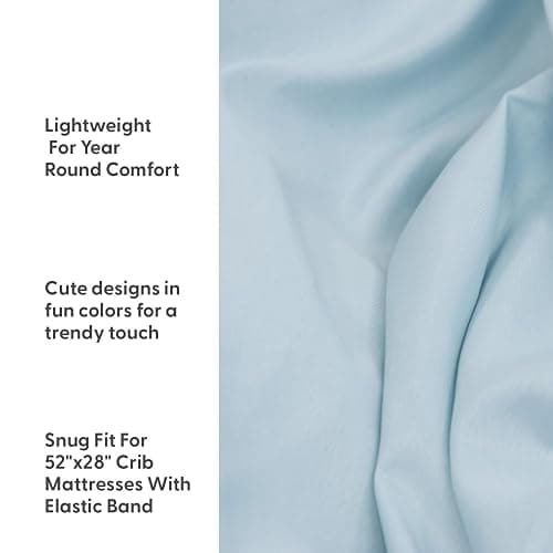 The Peanutshell 4-Pack Fitted Crib Sheet Set - Super Soft & Breathable Baby Boy Crib Sheets, Nursery Decor, Fit for Standard Mattress Cover- Dinosaur thumbnail 4