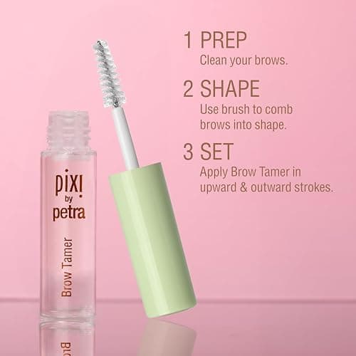 Pixi Brow Tamer, with Aloe Vera and Panthenol, Translucent 4.5 ml / 0.15 fl oz thumbnail 4