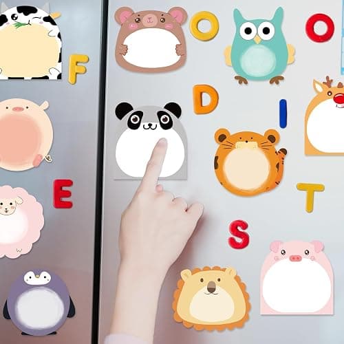 Fancy Land 24 Pads Cute Sticky Notes Animal Sticky Notes for Teachers Classrooms 720 Sheets Memo Pads Page Markers Flags Teacher Appreciation Nurse End of Year Graduation Gift Home Office Supplies thumbnail 6