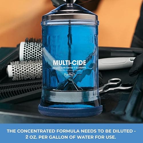 ForPro Total-Cide Disinfectant Solution, 2X Concentrated Formula, Hospital Grade Sanitizer & All Purpose Cleaner, 16 Fl Oz thumbnail 6