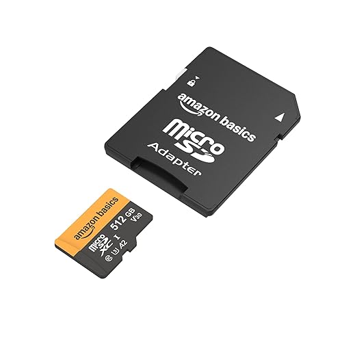 Amazon Basics 512GB microSDXC Card with Adapter, Read Speed Up to 200MB/s, 1-Pack thumbnail 6