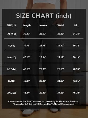 ATHMILE Womens Wide Leg Sweatpants Baggy High-Waisted Drawstring Sweat Pants Fashion Comfy Joggers with Pockets thumbnail 6