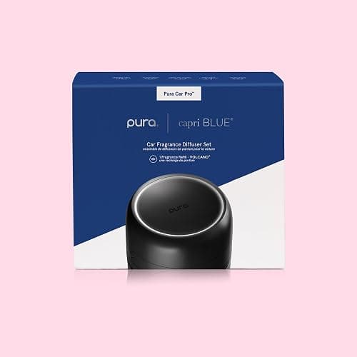 Capri Blue Volcano Pura Car Pro Diffuser Set - Includes Pura Car Pro Diffuser and Capri Blue Volcano Air Freshener Refills - Scented with Notes of Tropical Fruits & Sugared Citrus thumbnail 8