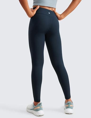 CRZ YOGA Girls Butterluxe Full Length Athletic Leggings - Kids High Waist Lounge Pants Girls Active Dance Running Yoga Tights thumbnail 4