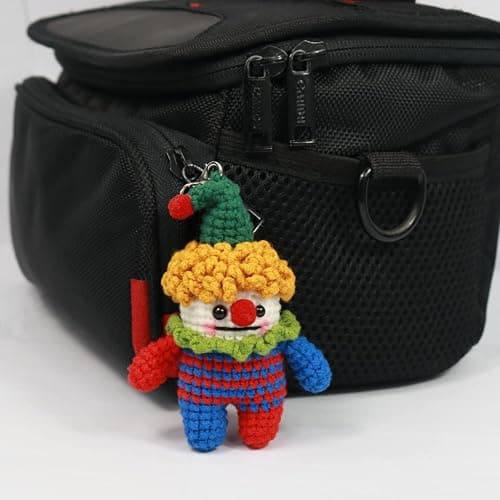FYZ Brothers Hand Made Cute keychains for Women,Funny Birthday Christmas Gift Decorate of Car Key,Backpack Pendant thumbnail 3