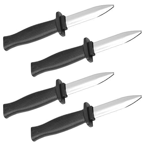 SRLWMYI 4 PCS Retractable Fake Knife Retractable Plastic Knife Toy Knife Gag Magic Toy Fake Dagger Halloween Joke Disappear Blade Trick for Playing Joke Prop Costume Disappearing Dagger thumbnail 7