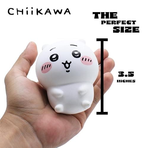 Just Toys – Chiikawa SquishMe Blind Bag Squishy Toy | 2.5 inch slow-rise PU foam squishy · 1 random figure per blind bag · 6 kawaii Chiikawa designs to collect thumbnail 2