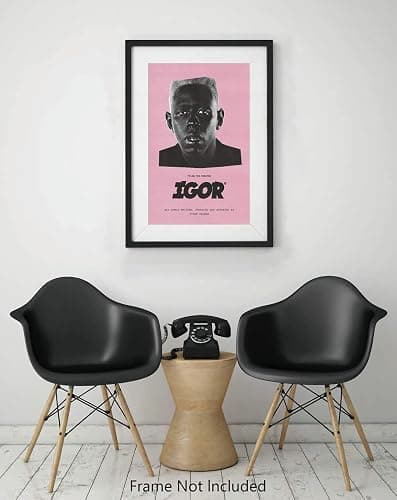 Christ-EZ IGOR - Hip-Hop/Rap Album Cover POSTER Cool Wall Decor Art Print posters for room aesthetic - Matte Poster Frameless Gift 11 x 17 inch(28cm x 43cm) thumbnail 5