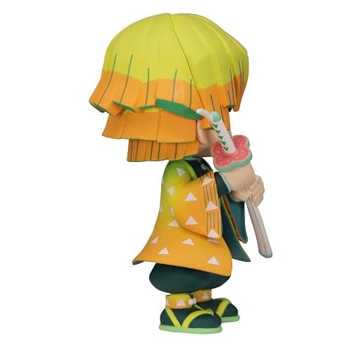 FuRyu Demon Slayer: Kimetsu no Yaiba: Zenitsu Agatsuma Toonzie Figure, Multicolor thumbnail 4
