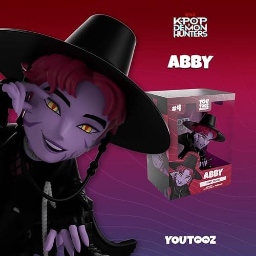 Youtooz Kpop Demon Hunters Abby 4.1" Vinyl Figure, Collectible Abby Figure from Kpop Demon Hunters Vinyl Collection thumbnail 2