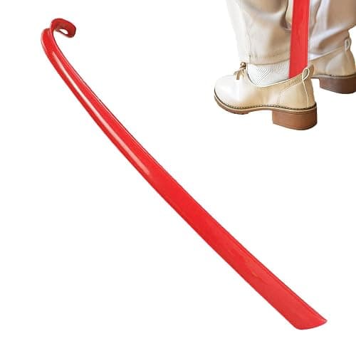 Long Handled Shoe Horn Flexible Shoes Accessories Shoehorns Lazy | Shoe Helper Shoe Horns Wear Helper Seniors Men Women Kids Adults Long Handle Horn Flexible Accessories Easy thumbnail 6
