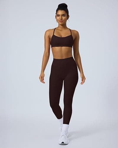 PAVOI ACTIVE Buttery Soft Workout Leggings for Women - High Waisted No Front Seam Gym Leggings Yoga Pants - FlexFlow thumbnail 4