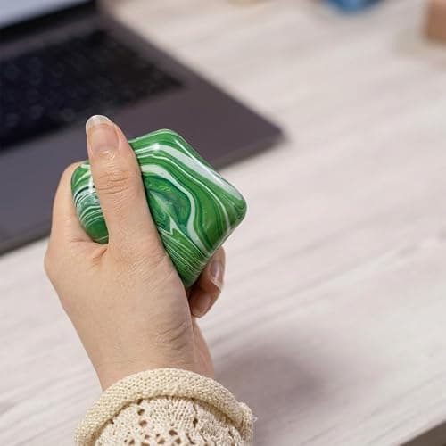 Sensory Toy with a Super Solid Squish Nice Square Shape Anxiety Sensory Squishy Fidget Toy Ice Cube Slow Rise thumbnail 2