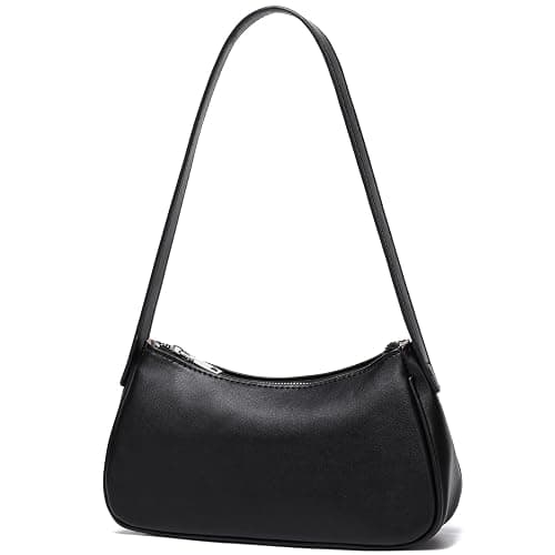 LACOMILA Small Shoulder Bag for Women Cute Mini Purse Trendy Vegan Leather Y2k Crescent Handbag thumbnail 8