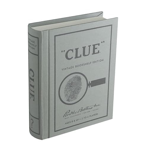 WS Game Company Clue Vintage Bookshelf Edition - Image 1
