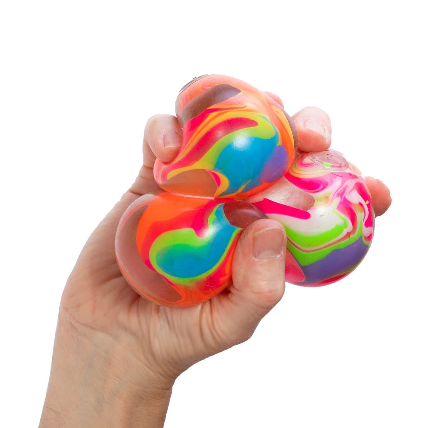 Needoh Marbleez NeeDoh - Squishy Fidget Toy, Colourful Marble Effect, Soothing Sensory Experience, 2.5 inch Diameter, Assorted Colours & Designs thumbnail 3