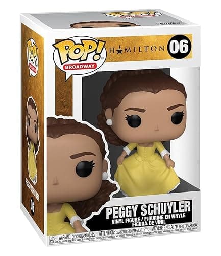 POP Broadway: Hamilton - Peggy Schuyler Funko Pop! Vinyl Figure (Bundled with Compatible Pop Box Protector Case), Multicolor, 3.75 inches thumbnail 3