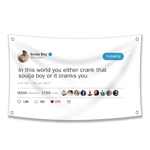 in This World You Either Crank That Soulja Boy Flag, events, festivals.. - Image 1