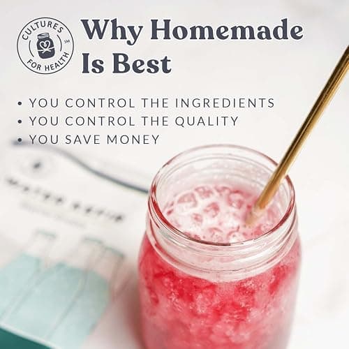 Cultures for Health Water Kefir Grains | DIY Fermented Probiotic Drink Powder for Stronger Gut Health | Heirloom Starter Makes Limitless Supply | Non-GMO Dairy Free Vegan Sparkling Water with Enzymes thumbnail 8