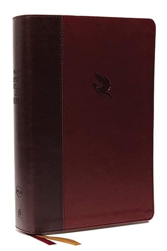 NKJV, Spirit-Filled Life Bible, Third Edition, Leathersoft, Burgundy, Red Letter, Comfort Print: Kingdom Equipping Through the Power of the Word - Image 1