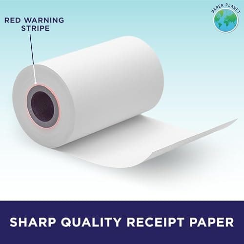 PaperPlanet Thermal Receipt Paper for Clover Compact | 30 Rolls thumbnail 4