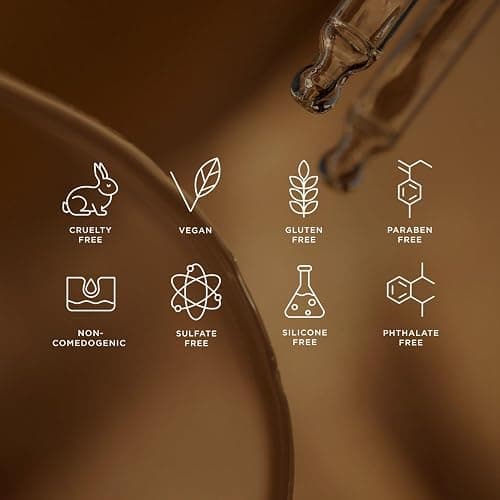 + Lux Unfiltered N°12 Sun Struck Bronzing Face Tanning Drops - Gradual Self Tanner - Natural Glow, Streak-Free, Fragrance Free - Hyaluronic Acid & Vitamin E - Vegan & Cruelty Free - Classic thumbnail 10