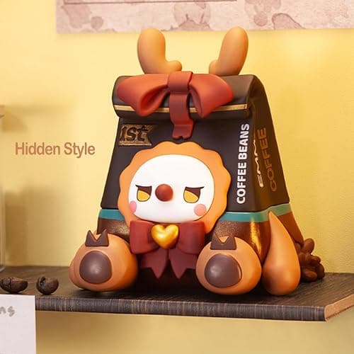Emma Coffee Shop Series Blind Box Action Figures Mystery Box Cute Random Toys Birthday Gifts Christmas Collectible Toy for Desktop Ornaments,1PC thumbnail 5