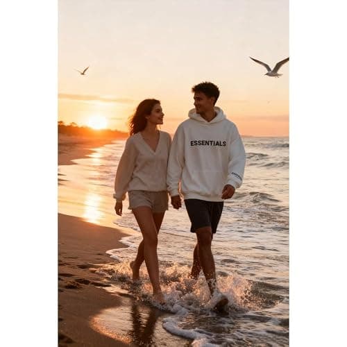 WuKwanHo Unisex Heavyweight Pullover Hoodie, Oversized Streetwear Sweatshirt with Signature Black Lettering for Men and Women thumbnail 3