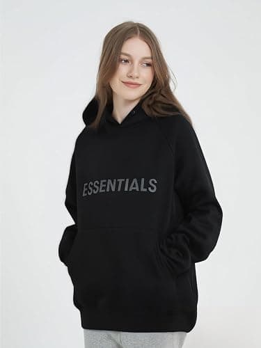 RICK TOP ONE Unisex Cotton Pullover Hoodie Soft Durable Sweatshirt Casual Loose Streetwear for Teens and Adults thumbnail 3