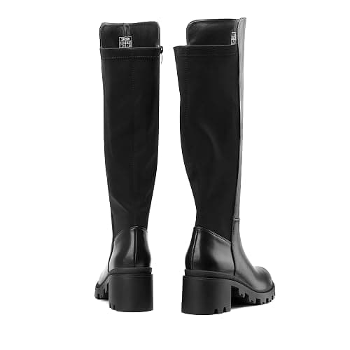 DREAM PAIRS Women's Knee High Boots, Comfortable Platform Round Toe Stretch Boots for Women thumbnail 4
