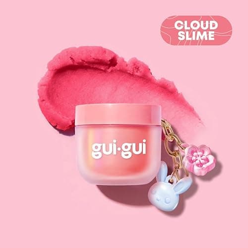 GUI GUI Mini Bundle Pack Slime Kit, Scented Slime for Kids 6+ | 4 collectible minis with gloss, butter, fluffy cloud slime, and clear textures plus charm clips, birthday gifts for girls 6+ thumbnail 10
