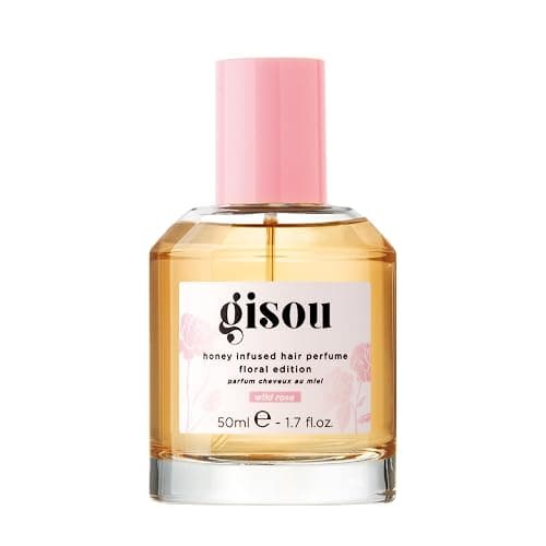 Gisou Honey Infused Hair Perfume – Long-Lasting Hair Fragrance with Mirsalehi Honey & Argan Oil, Wild Rose, 1.7 Fl Oz - Image 1