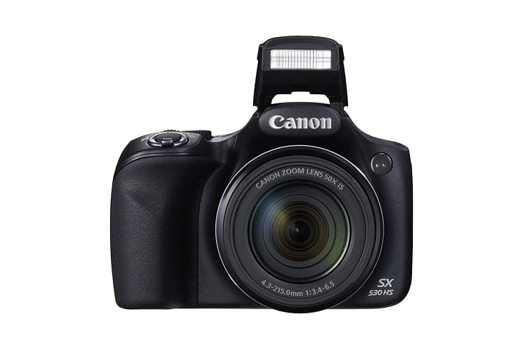Canon PowerShot SX530 HS 16.0 MP CMOS Digital Camera with 50x Optical is Zoom (24-1200mm), Built-in WiFi, 3-Inch LCD and 1080P Full HD Video (Black) (Renewed) thumbnail 4