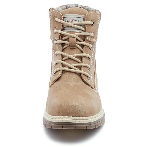 ANJOUFEMME Work Hiking Boots for Women Waterproof - Womens Outdoor Ankle Boots Lightweight Snow Winter Boots for Trekking Walking thumbnail 2