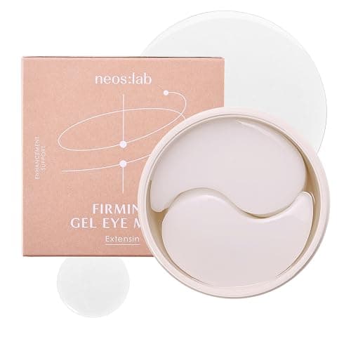 neos:lab Firming Gel Eye Mask 60ea (30pairs) - Refreshing Hydrogel Eye Patch with Collagen, Peptide, Rice Ceramide, Lactobacillus Ferment for a Firm Eye Area, Reduces Fine Lines, Eye Bags, Puffy Eye - Image 1