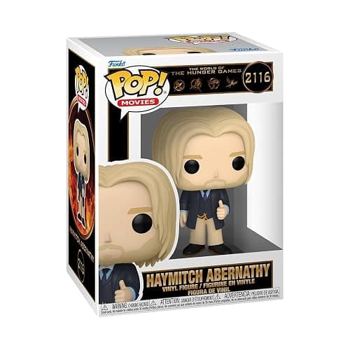 Funko Pop! Movies: Hunger Games - Haymitch Abernathy | Collectable Vinyl Figure, Gift Idea, Official Merchandise, Toys for Kids & Adults, Movie Fans, Model Figure for Collectors - Image 1
