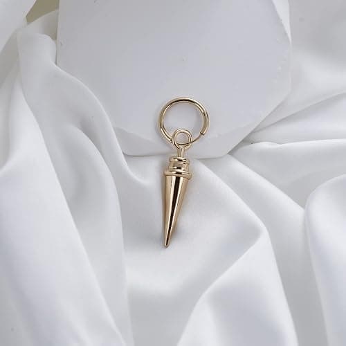 Anime Inspired Thorn Spike Hoop Dangle Earrings for Cosplay Halloween Costume Accessories women men thumbnail 2