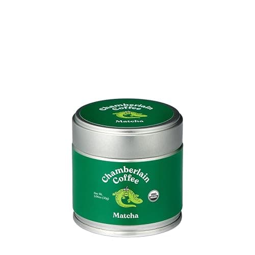 Chamberlain Coffee Ceremonial Matcha Green Tea Powder - Japanese Green Tea + Original Grade Matcha - Hot or Iced - Organic, Vegan & Gluten-Free Matcha Powder, 1.06 oz - Image 1
