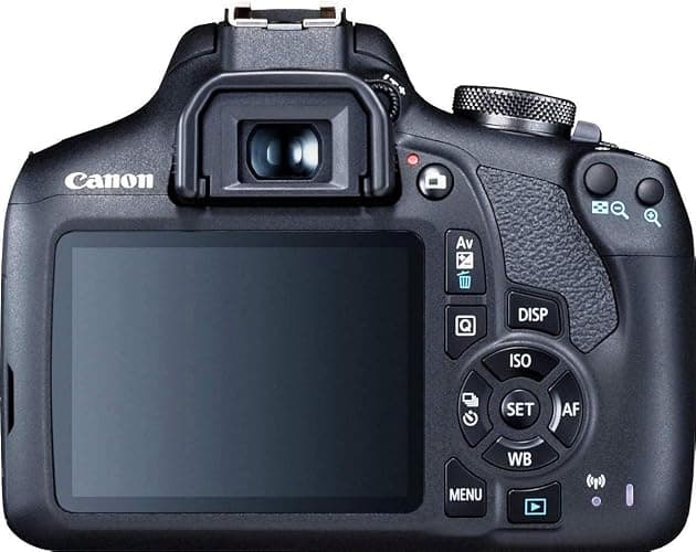 Canon EOS 2000D / Rebel T7 DSLR Camera w/EF-S 18-55mm f/3.5-5.6 Lens 3 Lens Kit: 128GB Memory + Wide Angle + Telephoto + Flash (Renewed) thumbnail 2