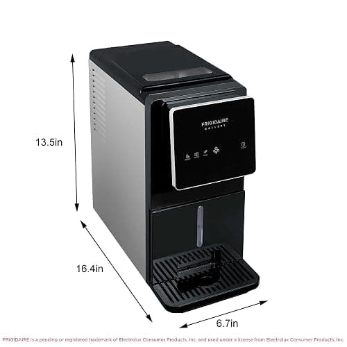 FRIGIDAIRE Touchscreen Nugget Ice Maker, Countertop Ice Machine, Sonic Ice Maker with 33 lbs. Capacity, Slate thumbnail 5
