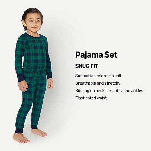 Amazon Essentials Matching Holiday Family Pajama Sets thumbnail 2