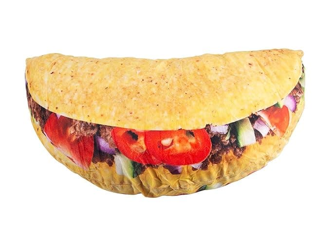ZIGFRUIT Taco Plush Pillow Mexican Food Funny 3D Giant Food Plush Stuffed Pillow Novelty Throw Cushion Stuffed Animal Toy 23" thumbnail 5