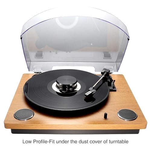 Record Weight Stabilizer by FEMELI,Turntable Weight Clamps-Low Profile to Fits Under Dust Cover of Turntable Vinyl Disc LP Record Player (Black) thumbnail 4