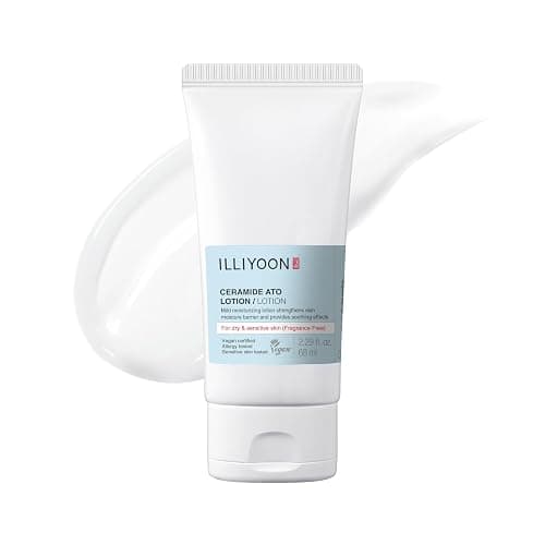 Illiyoon Ceramide Ato Lotion | Lightweight Moisturizer for Dry & Sensitive Skin, Barrier Repair for Face and Body, Mild for Babies, Vegan Certified, Korean Skincare, 2.29 fl.oz. - Image 1