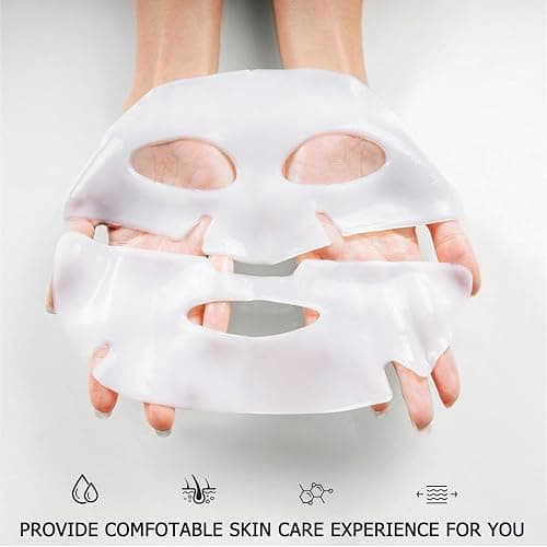 Collagen Face Mask, Bio Collagen Masks Overnight, Korean Skincare, Face Skincare, Hydrating, Sheet Overnight Beauty (5pcs) thumbnail 2