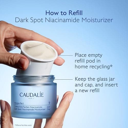 Caudalie Vinoperfect Instant Brightening Dark Spot Moisturizer with Niacinamide, Refillable Packaging - 1.6 Fl. Oz, Packaging may vary thumbnail 7