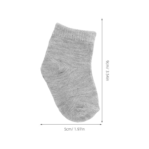 NUOBESTY 6 Pairs of Doll Socks Mini Sock Baby Clothes Action Figure Accessories for Doll thumbnail 3