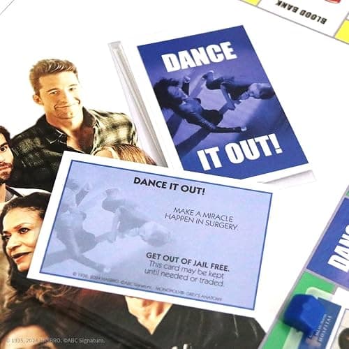 Monopoly: Grey's Anatomy Board Game | Featuring Ferry Boat, Clipboard, Scrub Top, and More | Buy, Sell, Trade Iconic Doctors from Miranda Bailey to Meredith Grey | Officially Licensed Collectible thumbnail 7