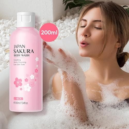 LAIKOU Shampoo and Conditioner Set, Travel Shampoo and Conditioner, Body Wash 3-in-1 Set, Shampoo and Conditioner for Women 7.04 Fl Oz / 200 ml 3pcs thumbnail 8